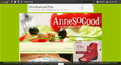 Desktop Screenshot of annesogood.org