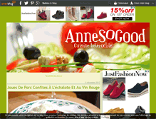Tablet Screenshot of annesogood.org